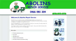Desktop Screenshot of abolins.net