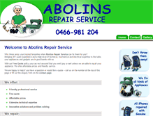 Tablet Screenshot of abolins.net